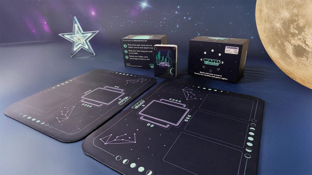 Wolves boardgame set